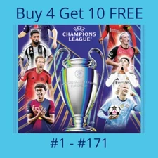 Topps UEFA Champions League Stickers 2025 #1 - #171