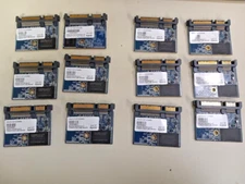 Lot of 12 Apacer 8GB MLC SATA Half SSD Solid State Drive