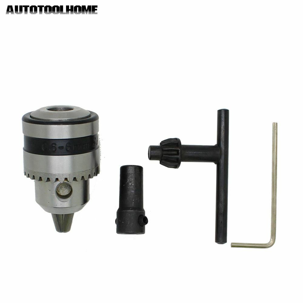 Mini Drill Chuck 0.6-6mm Mount B10 with 