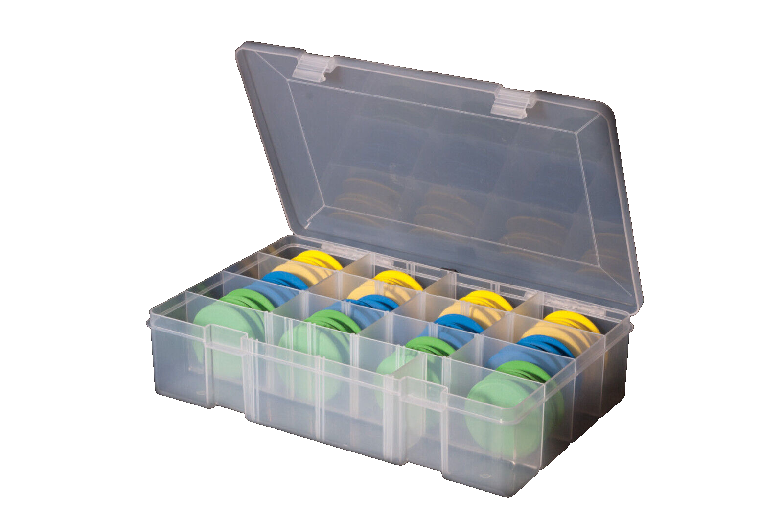 Leeda Rig Storage Box With 24 Winders Coarse Fishing Rig Box NEW - R2265