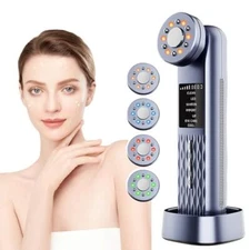 7-in-1 Multifunctional Facial Ultrasonic Ice Beauty Instrument Facial Massager