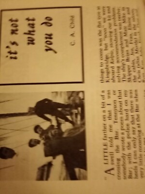 Bbn1 Ephemera 60er Jahre Jugendherberge yha Artikel c ein Kind es ist nicht was du tust 