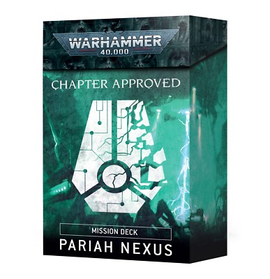 Warhammer 40k Chapter Approved: Pariah Nexus Mission Deck Cards NEW