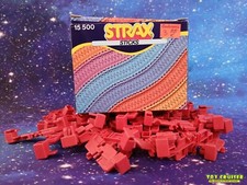 Carrera STRAX® Rennbahn Streckenteile Set 50 rote Sticks 15500 Zubehör OVP