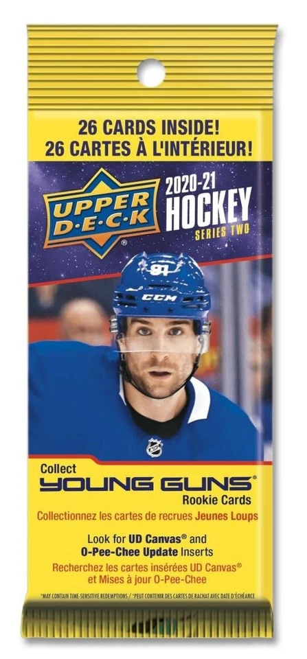 2020-21 Upper Deck Hockey Series 2 Jumbo Fat Pack