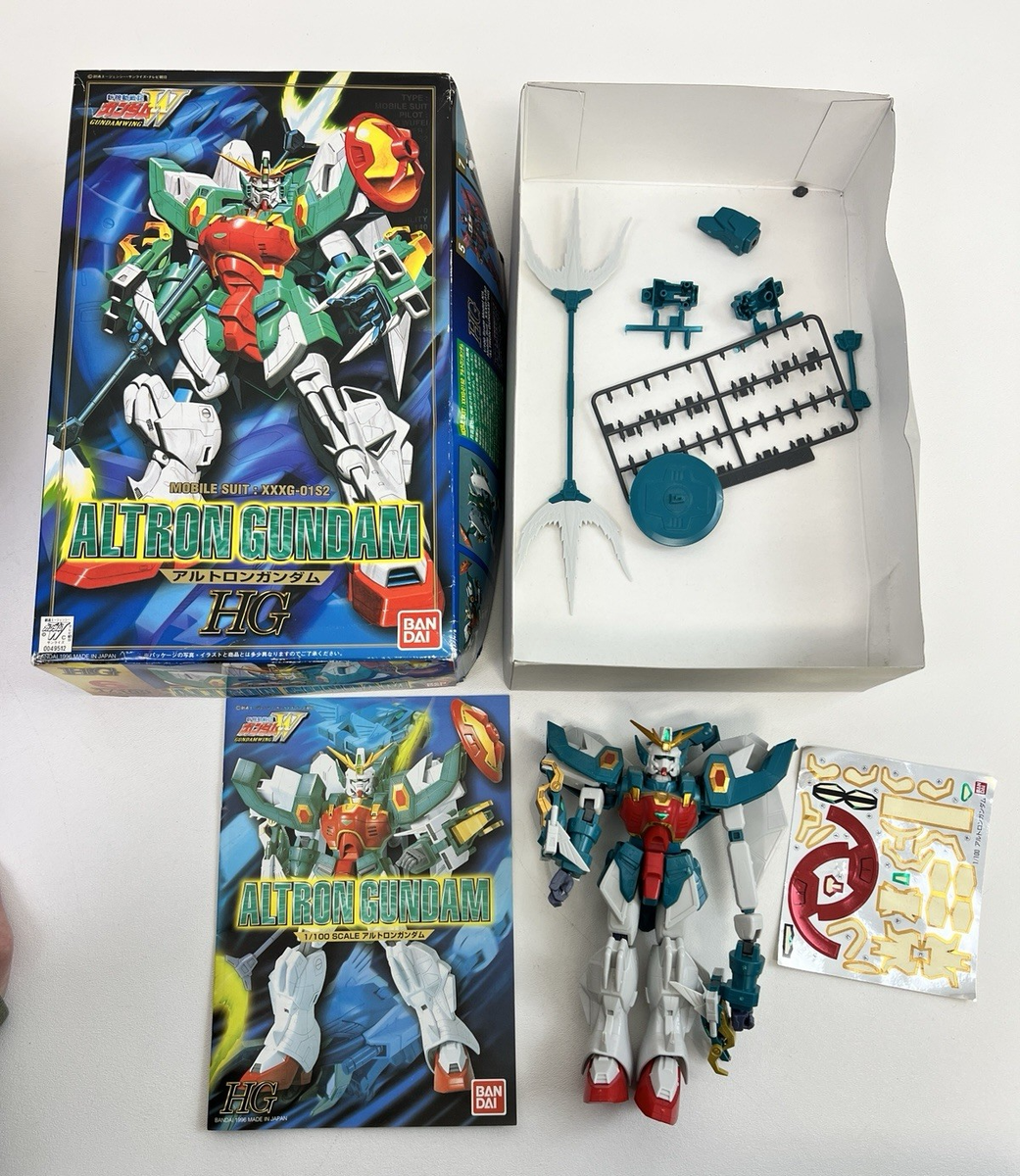 BANDAI HG 1/100 XXXG-01S2 ALTRON GUNDAM Plastic Model Kit