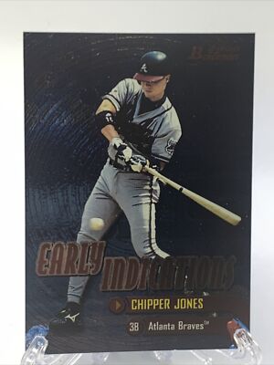 2000 Bowman Early Indicators Chipper Jones Card #E6