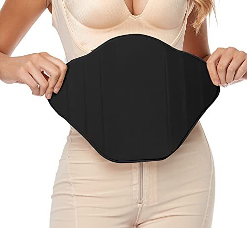 Lipo Foam Compression Ab Board Post Surgery Abdominal Board Liposuction (Black)