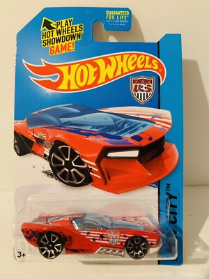 Hot Wheels City US Soccer Street Shaker Red Car Figure *14/250* | eBay