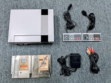 Nintendo Entertainment System NES Original Zelda I & II  Set  New 72 Pin!