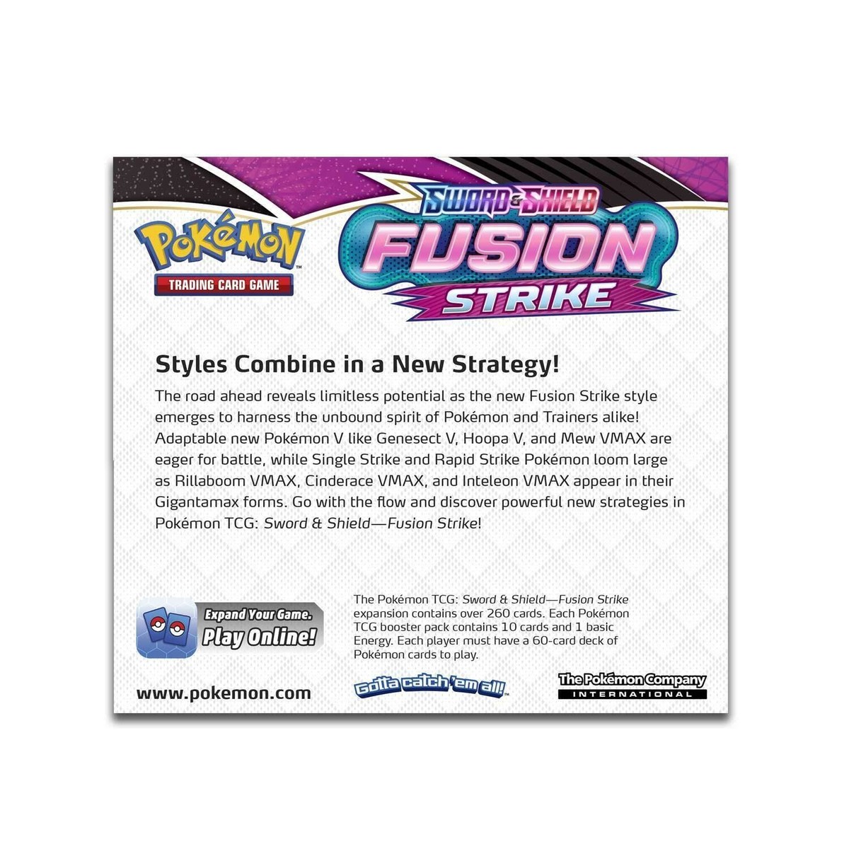 Pokemon TCG: Sword & Shield Fusion Strike Booster Box [36 Pokemon TCG: Sword & Shield Fusion Strike Booster Box [36