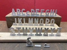 Aluminum Mailbox Letters