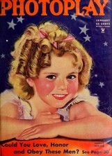 SHIRLEY TEMPLE - Magazine Cover Image 1935 - 5 x 7 inch Print