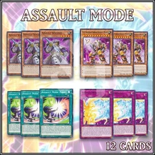 ASSAULT MODE 12 DECK | Mode Zero Reboot Sentinel YG Halberd Cannon YuGiOh🔥