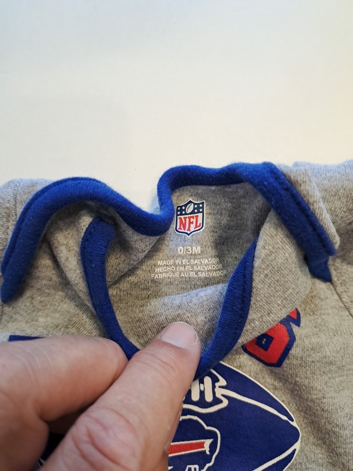 NFL Buffalo Bills Baby Body Suit Jumper Jersey Size 0/3M eBay