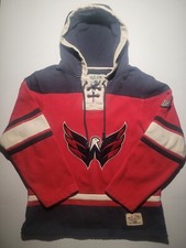 Vintage Old Time Hockey Washington Capitals Ovechkin Hoodie Men's NHL Sz Small