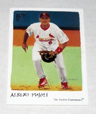2002 Topps Gallery Variation 56 Albert Pujols w/Red Hat, 2nd Year $.99 Shipping