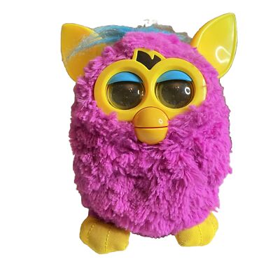   Furby 2012 Hasbro Pink Gelb Gebraucht   