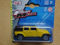 Jeep Gelb Suv GeläNdewagen Modelauto *Neu* Ca. 7Cm