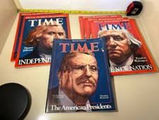 TIME MAGAZINE Lot of 6 Special 1776 Issue Thomas Jefferson Sept 1789 Washington