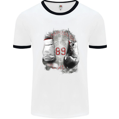 Boxing Gloves 89 Boxer Mens Ringer T-Shirt