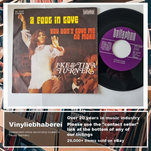 Ike & Tina Turner - A fool in love 7'' Vinyl Germany - Bild 4 von 5