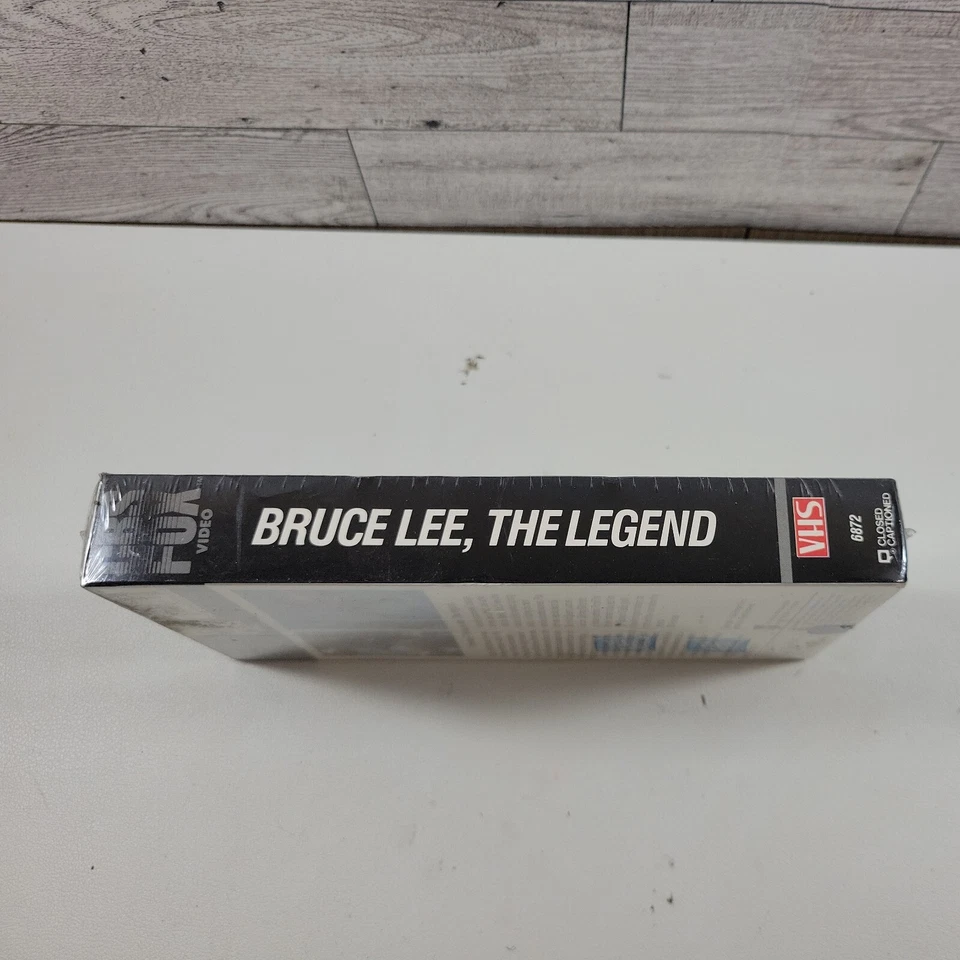 Bruce Lee: The Legend (VHS, 1992) CBS FOX VIDEO SEALED WATERMARK RARE Foto 3 de 4