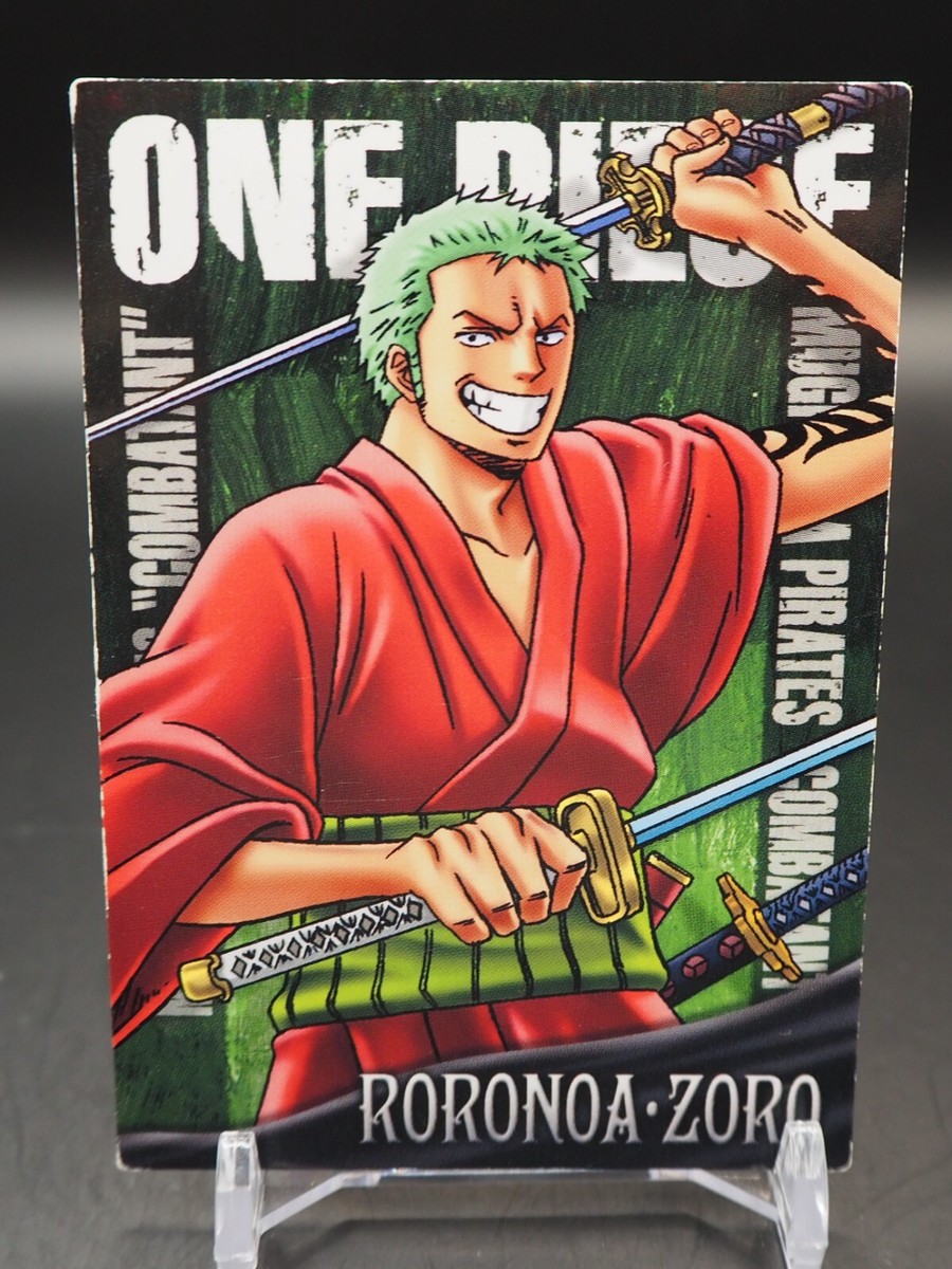 Roronoa Zoro One Piece Trading card 28 Anime Japan D276 | eBay