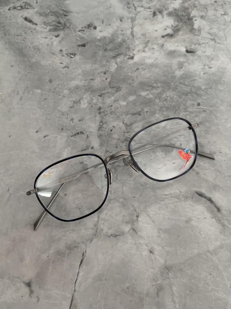Maui Jim Eyeglasses MJO2418-02C Gunmetal Metal Frame 49.5[]21-146
