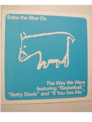 Baby The Blue Ox Poster Flach Beidseitig