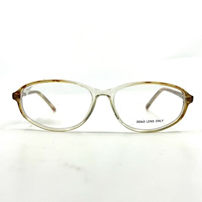 WP7016 BR Eyeglasses Frames Brown Clear oval Full Rim 51-16-135