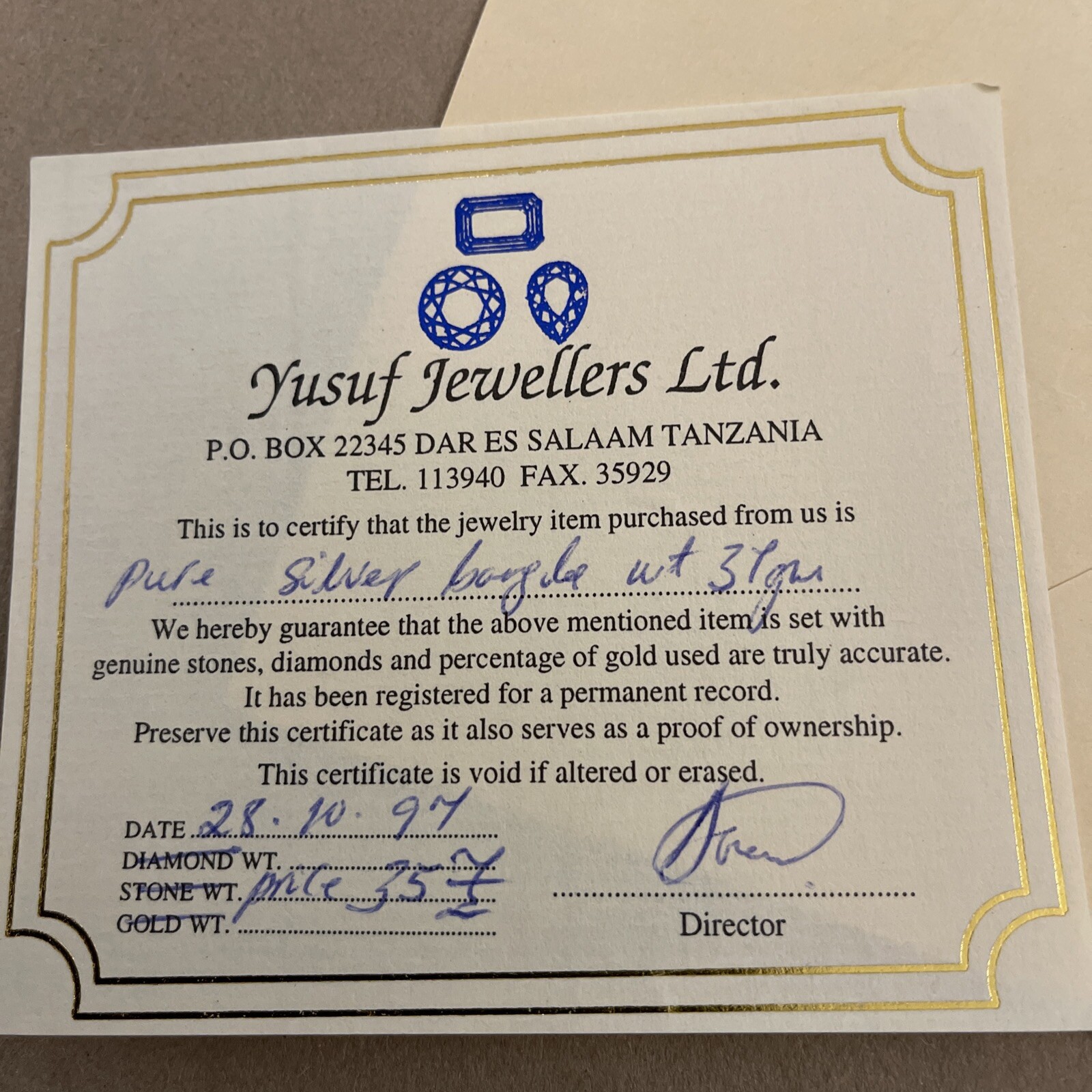 Vintage 925 Solid Silver Bangle/Bracelet/Open-Cuf… - image 20