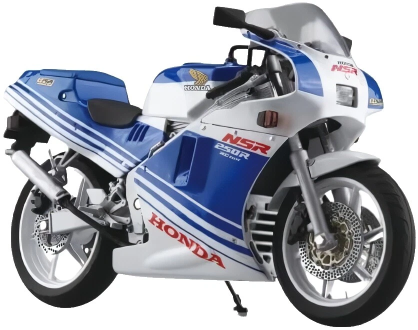 Honda blanco 1:12 motocicletas y ATV Diecast contemporáneos de fabricación