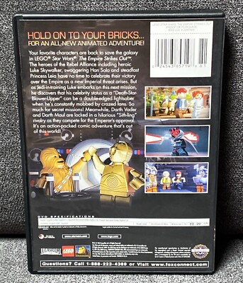 LEGO Star Wars The Empire Strikes Out (DVD, 2013) Widescreen Very