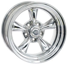 15 X 10 American Racing 1 Piece Torq-thrust Ii Polished Alloy Wheel With 5 X 15 X 10 American Racing 1 Piece Torq-thrust Ii Polished Alloy Wheel With 5 X