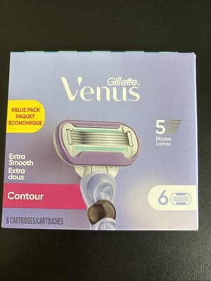 Venus 5 Blades Women's Razor Refills - 6 Cartridges New