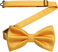 Bow Ties for Men Pretied Bowties Classic Formal Business Bow Tie Adjustable Tuxe