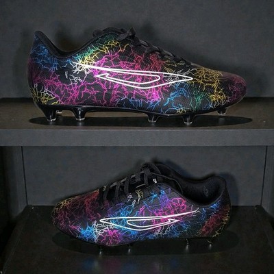 GEARS By Dream Seek Football Cleats Black/Multicolor US 10 D