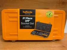 Halfords 21 Piece 3/8" Drive Metric Socket Set