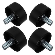 4 Pcs Window Drapery Curtain Rod End Ends Decorative Cap Rods Caps Only