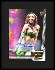 2018 Peyton Royce Rookie Auto Topps WWE Women's Division /199 #42 B