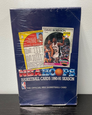 1990-91 NBA Hoops S1 Factory Sealed 36 Pack Box FASC Poss Mark Jackson Menendez