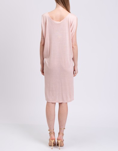 RRP€596 CRUCIANI Silk & Linen Knit Shift Dress IT46 US10 UK14 XL Made in Italy - Picture 5 of 6