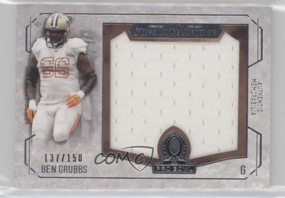 2014 Topps Museum Collection Pro Bowl Jumbo Relics Copper 137/50 Ben Grubbs 1m8