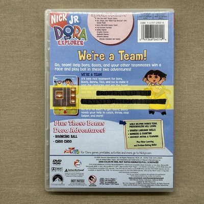 Dora the Explorer: We're a Team! (DVD 2006 4 Eps) Nick Jr Pre-K