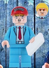 New Donald Trump Mini Figure MAGA Make America Great Again President Figures