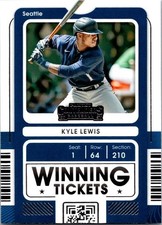 2021 Panini Contenders - Winning Tickets Kyle Lewis #WT-KL