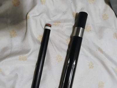 Carbon Fiber Billiard Pool Cue Stick 58'', No Name Brand, 19 Oz, 13mm Tip