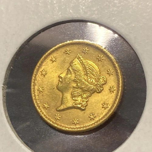 1850 1 Dollar Gold Liberty Coin