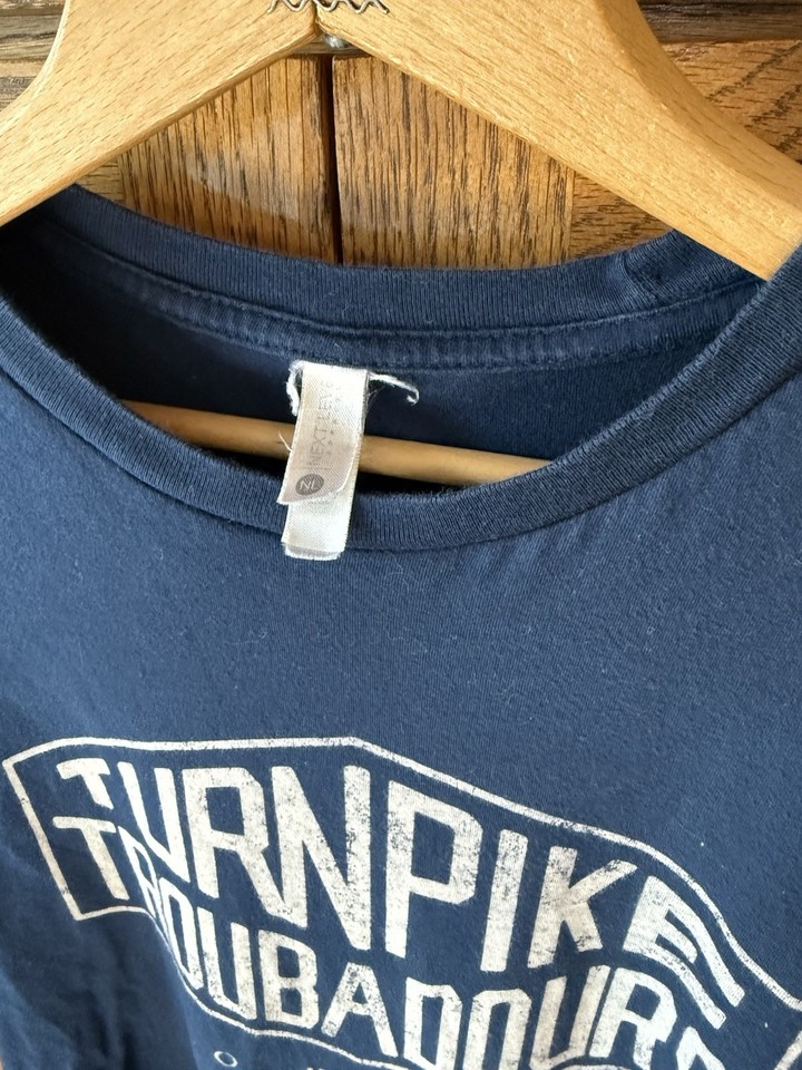 authentic-turnpike-troubadours-t-shirt-adult-medium-navy-graphic-logo